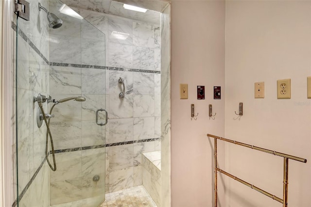 1211 Gulf Of Mexico Dr Unit 105, Longboat Key, FL 34228 - bathroom featuring a stall shower