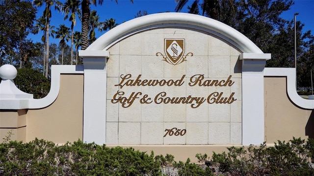 6926 Lacantera Cir, Lakewood Ranch, FL 34202 - view of community sign