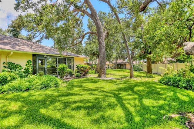 3557 Wilkinson Woods Dr, Sarasota, FL 34231 - view of yard