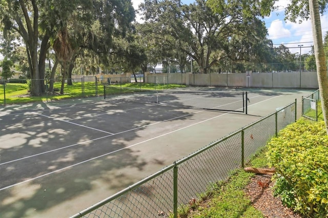 3557 Wilkinson Woods Dr, Sarasota, FL 34231 - view of tennis court