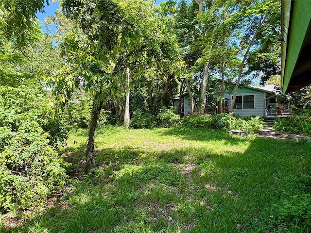 1109 Patterson Dr, Sarasota, FL 34234 - view of grassy yard