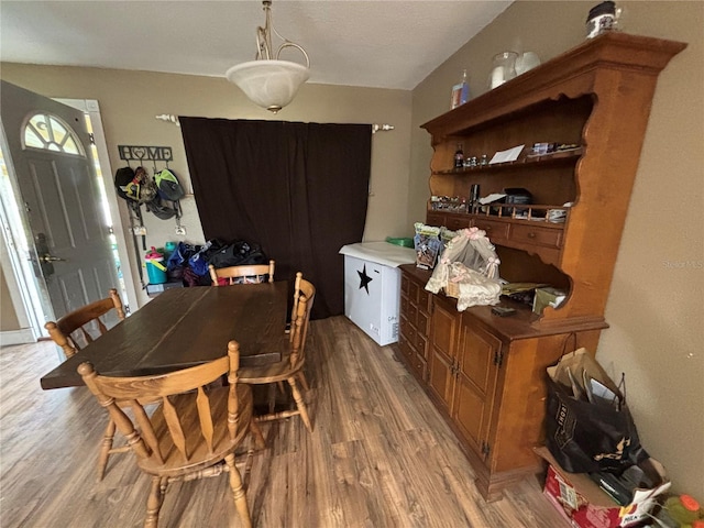 12345 Terra Ceia Ave, New Port Richey, FL 34654 - dining space featuring wood finished floors