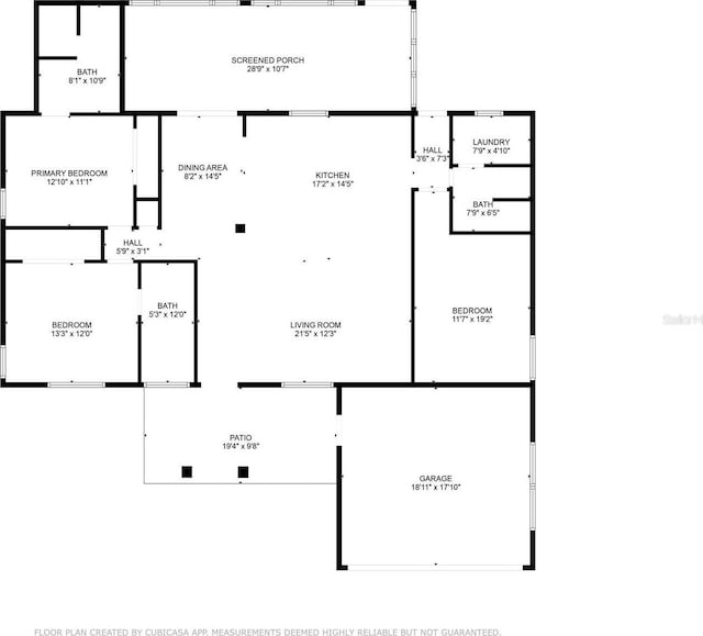 6917 22nd St W, Bradenton, FL 34207 - view of floor plan / room layout