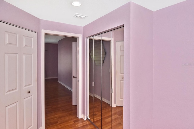 7605 Sweetbay Cir Unit 5-102, Bradenton, FL 34203 - hall featuring light wood-type flooring and recessed lighting