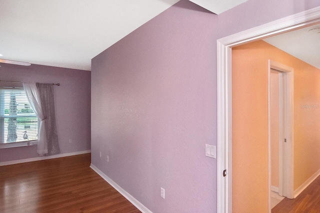 7605 Sweetbay Cir Unit 5-102, Bradenton, FL 34203 - empty room with wood finished floors and baseboards