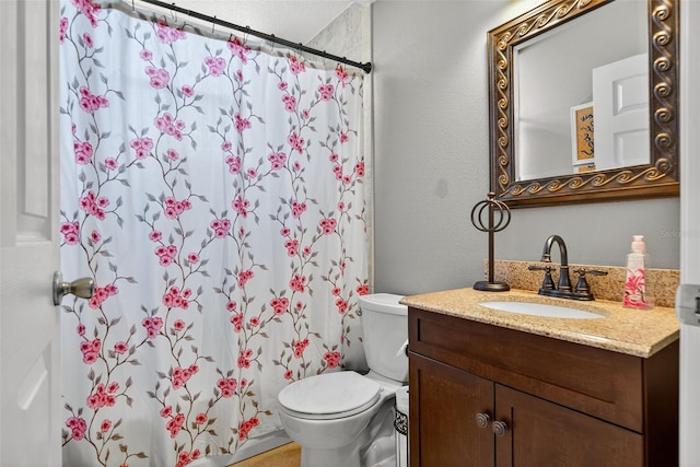4668 73rd St E, Bradenton, FL 34203 - bathroom with vanity and a textured wall