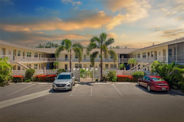 510 Granada Ave Unit 108, Venice, FL 34285 - view of building exterior with uncovered parking