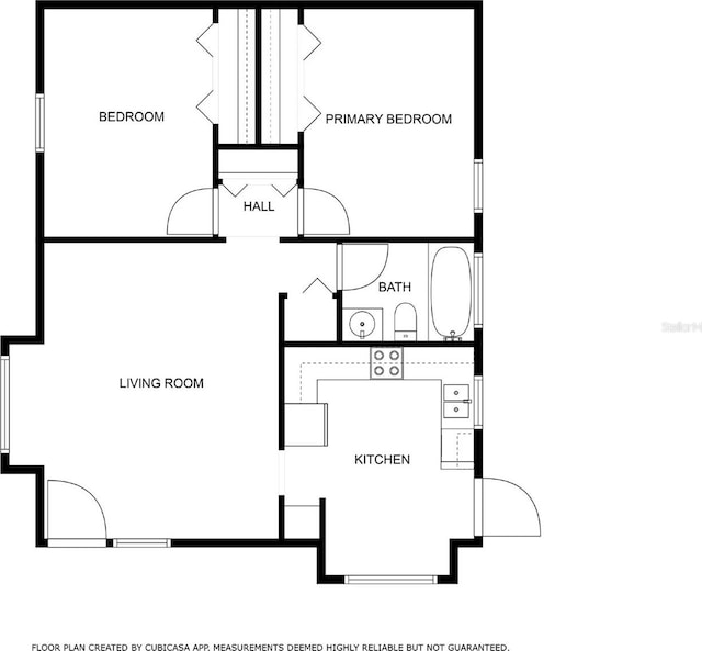 205 8th St NE Unit 205 207, Ruskin, FL 33570 - view of floor plan / room layout