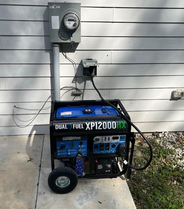 174 SW Caboose Dr, Fort White, FL 32038 - exterior view of electric meter