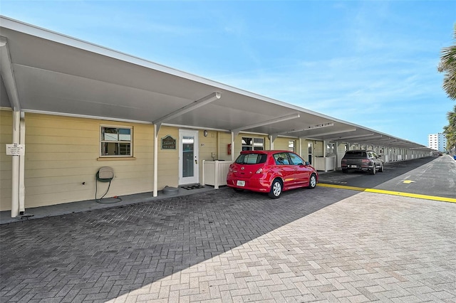 5830 Midnight Pass Rd Unit 108, Sarasota, FL 34242 - view of covered parking lot