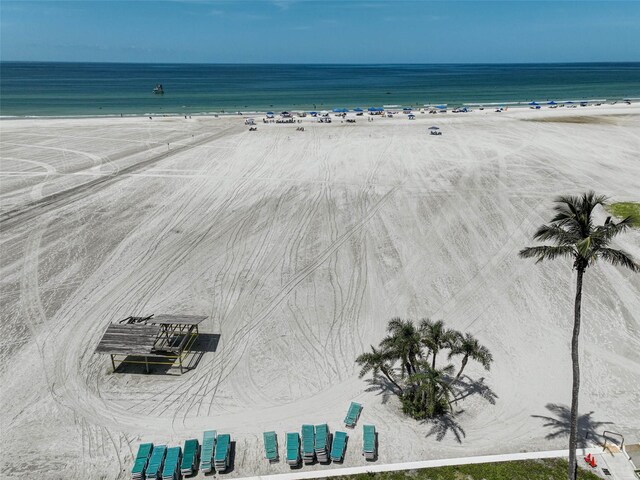 5830 Midnight Pass Rd Unit 108, Sarasota, FL 34242 - drone / aerial view of expansive coastline