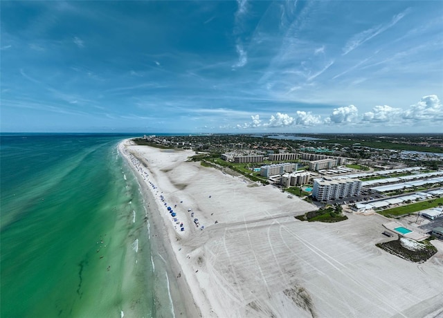 5830 Midnight Pass Rd Unit 108, Sarasota, FL 34242 - drone / aerial view of expansive beach