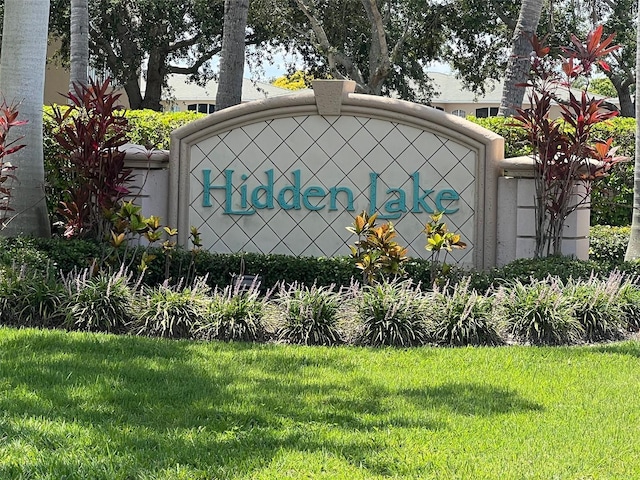 6444 7th Avenue Cir W Unit 6444, Bradenton, FL 34209 - community sign featuring a yard