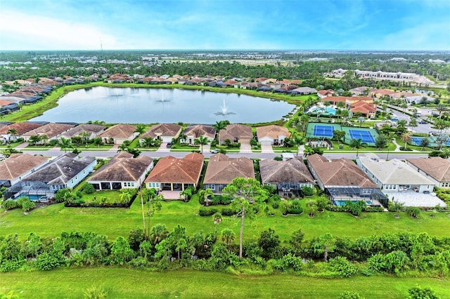 11680 Tapestry Ln, Venice, FL 34292 - aerial view of residential area with a large body of water