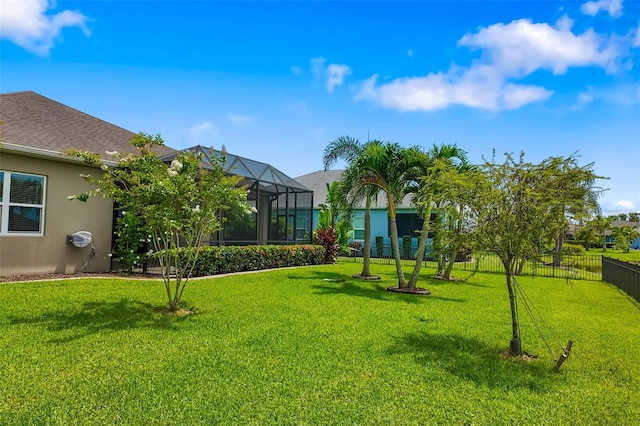 13789 Old Creek Ct, Parrish, FL 34219 - view of yard with glass enclosure