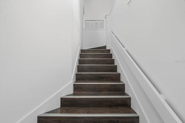 970 Sandpiper Cir Unit 970, Bradenton, FL 34209 - stairs featuring wood finished floors