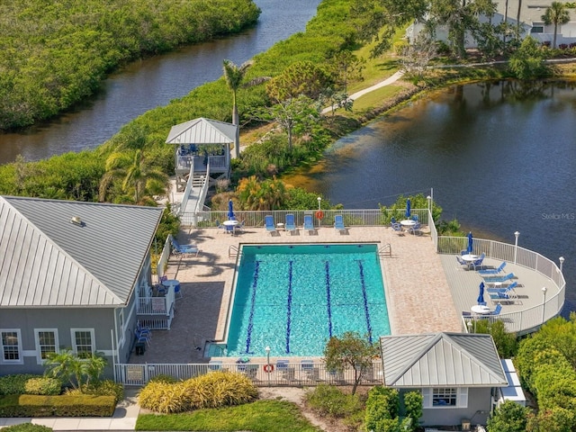 970 Sandpiper Cir Unit 970, Bradenton, FL 34209 - drone / aerial view of a nearby body of water