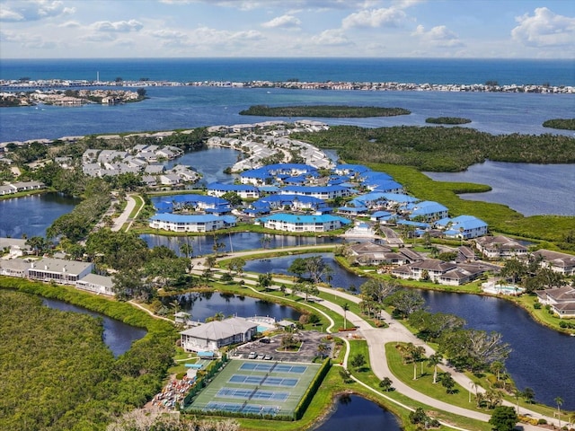 970 Sandpiper Cir Unit 970, Bradenton, FL 34209 - aerial view of residential area with a nearby body of water
