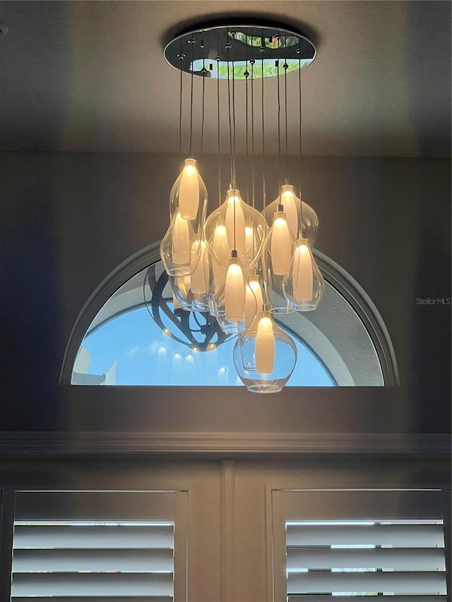 3605 Wild Blossom Pl, Parrish, FL 34219 - detailed view of a chandelier