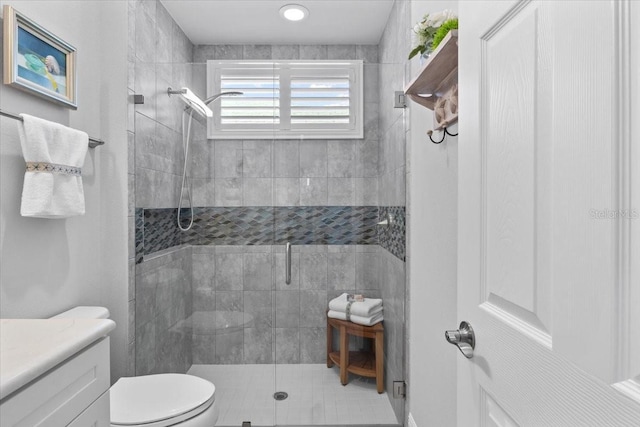 3605 Wild Blossom Pl, Parrish, FL 34219 - full bath with a stall shower and vanity