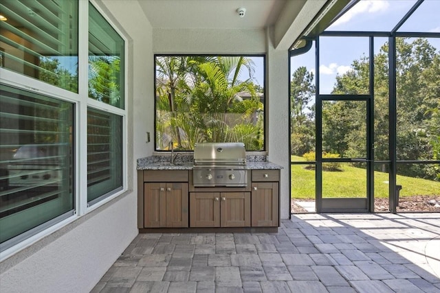 3605 Wild Blossom Pl, Parrish, FL 34219 - sunroom / solarium with healthy amount of natural light