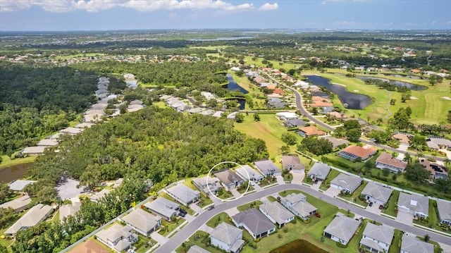 3605 Wild Blossom Pl, Parrish, FL 34219 - view of property location featuring nearby suburban area, a large body of water, and a golf club