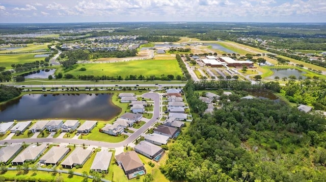 3605 Wild Blossom Pl, Parrish, FL 34219 - aerial view of property and surrounding area with a nearby body of water and nearby suburban area