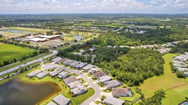 3605 Wild Blossom Pl, Parrish, FL 34219 - aerial view of residential area with a nearby body of water
