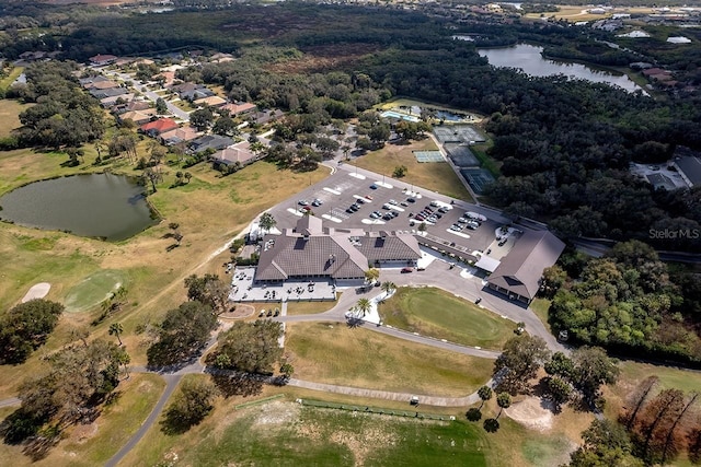 3605 Wild Blossom Pl, Parrish, FL 34219 - aerial overview of property's location featuring a nearby body of water