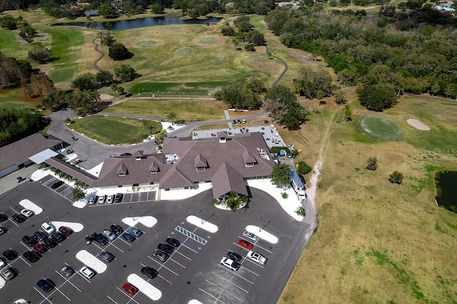 3605 Wild Blossom Pl, Parrish, FL 34219 - aerial view of property's location featuring a large body of water and a golf club
