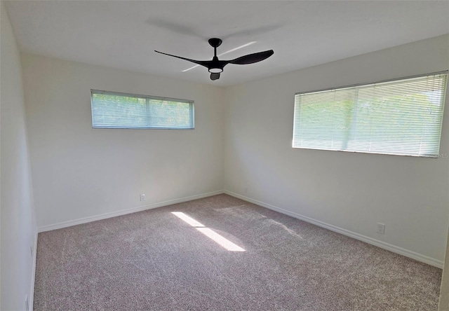4074 Redbird Cir, Sarasota, FL 34231 - carpeted spare room with a ceiling fan and baseboards
