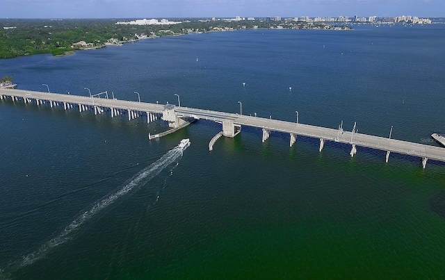4074 Redbird Cir, Sarasota, FL 34231 - dock with a water view