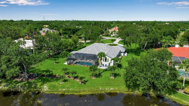 462 E Macewen Dr, Osprey, FL 34229 - aerial view of property and surrounding area with a nearby body of water