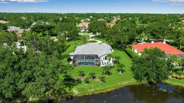 462 E Macewen Dr, Osprey, FL 34229 - aerial view of property and surrounding area with a large body of water