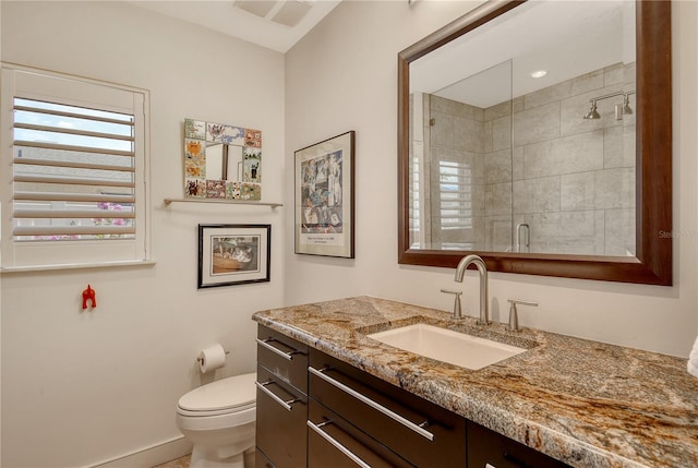 6308 4th Ave NW, Bradenton, FL 34209 - bathroom with vanity and tiled shower
