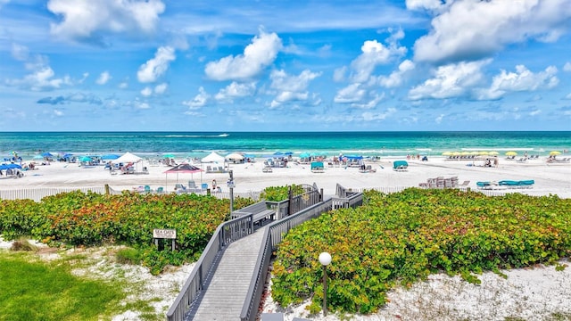 6480 Midnight Pass Rd Unit 211, Sarasota, FL 34242 - water view with nearby beach