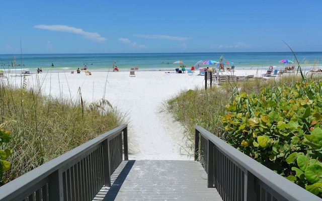 6480 Midnight Pass Rd Unit 211, Sarasota, FL 34242 - water view with nearby beach