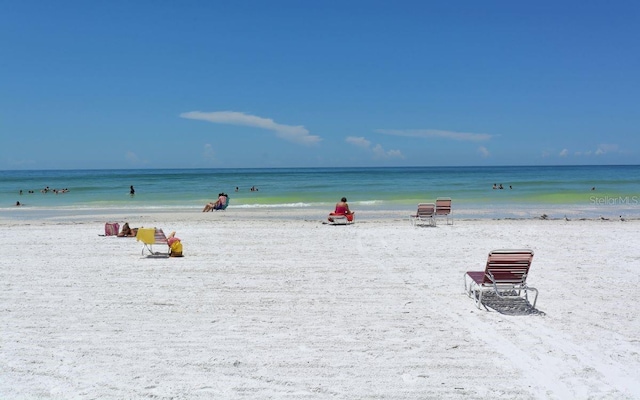 6480 Midnight Pass Rd Unit 211, Sarasota, FL 34242 - water view featuring nearby beach