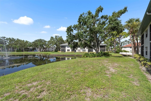 4415 45th Ave W Unit 102, Bradenton, FL 34210 - view of green lawn with a water view
