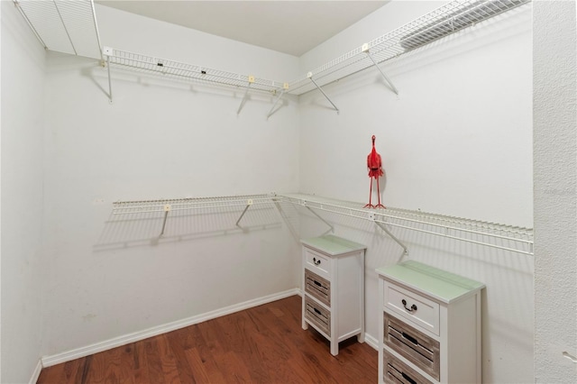 8606 Gold Pine Dr, Port Richey, FL 34668 - walk in closet with dark wood finished floors
