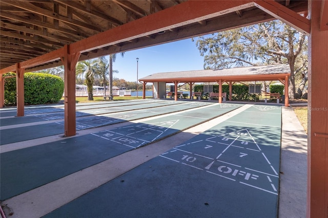 8606 Gold Pine Dr, Port Richey, FL 34668 - surrounding community featuring shuffleboard