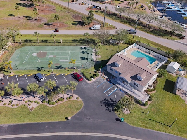 24748 Rio Villa Lakes Cir, Punta Gorda, FL 33950 - drone / aerial view of a pool area