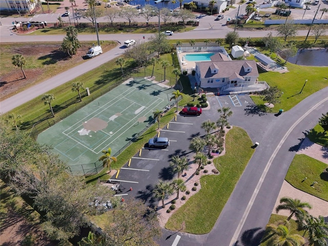 24748 Rio Villa Lakes Cir, Punta Gorda, FL 33950 - aerial overview of property's location featuring a pool area