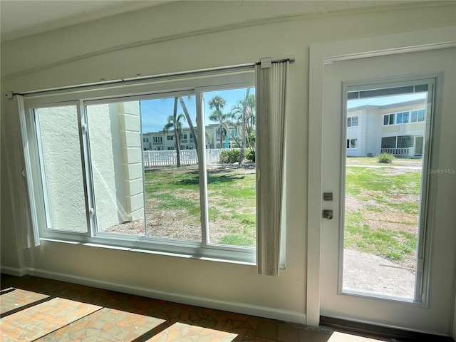 6300 Flotilla Dr Unit 71, Holmes Beach, FL 34217 - doorway featuring plenty of natural light