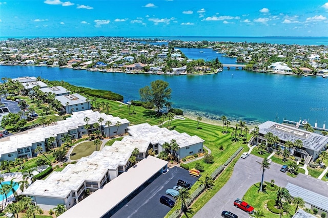 6300 Flotilla Dr Unit 71, Holmes Beach, FL 34217 - drone / aerial view of a large body of water