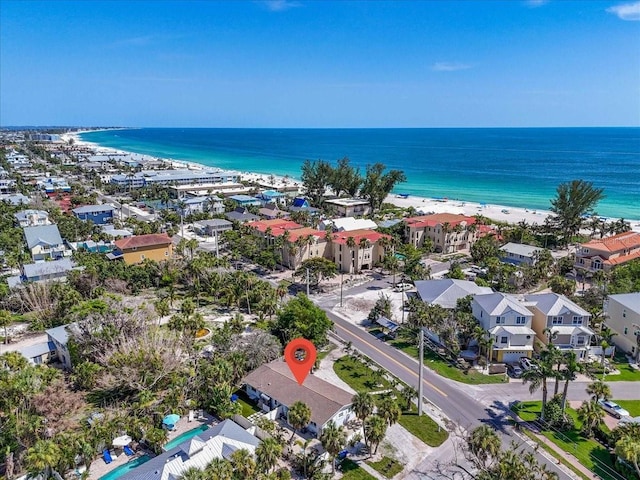 201 75th St Unit A, Holmes Beach, FL 34217 - aerial view of expansive beach