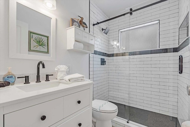201 75th St Unit A, Holmes Beach, FL 34217 - full bathroom with a shower stall and vanity