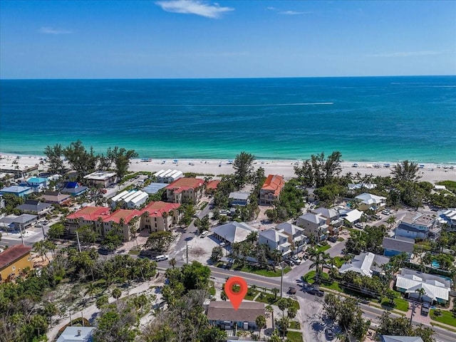 201 75th St Unit A, Holmes Beach, FL 34217 - view of property location with expansive beach