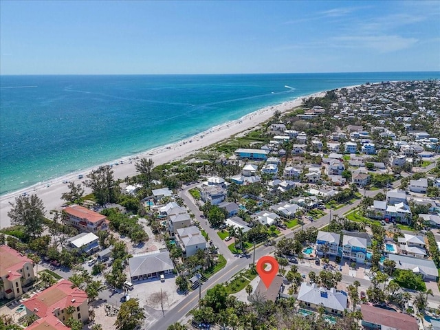201 75th St Unit A, Holmes Beach, FL 34217 - view of property location with waterfront with a beach and nearby suburban area