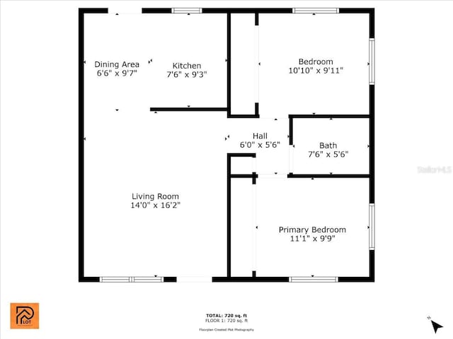 201 75th St Unit A, Holmes Beach, FL 34217 - view of property floor plan